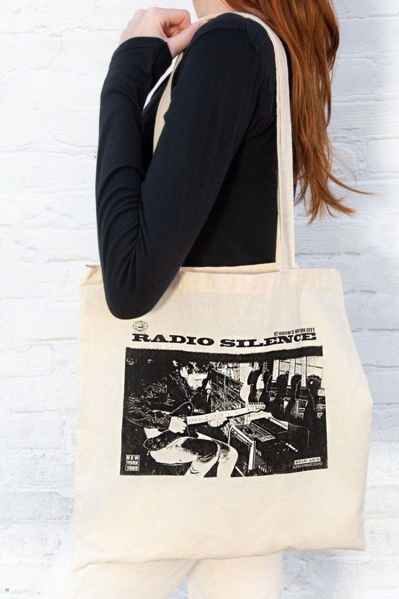 Sacs Fourre Tout Brandy Melville Radio Silence Blanche | EKC-20158239